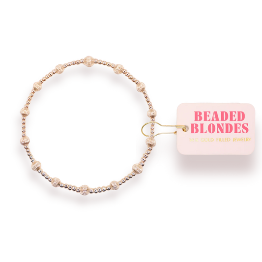 June Fluted Bracelet