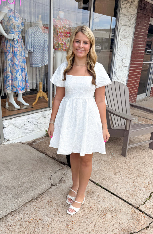 Pure Grace Mini Dress