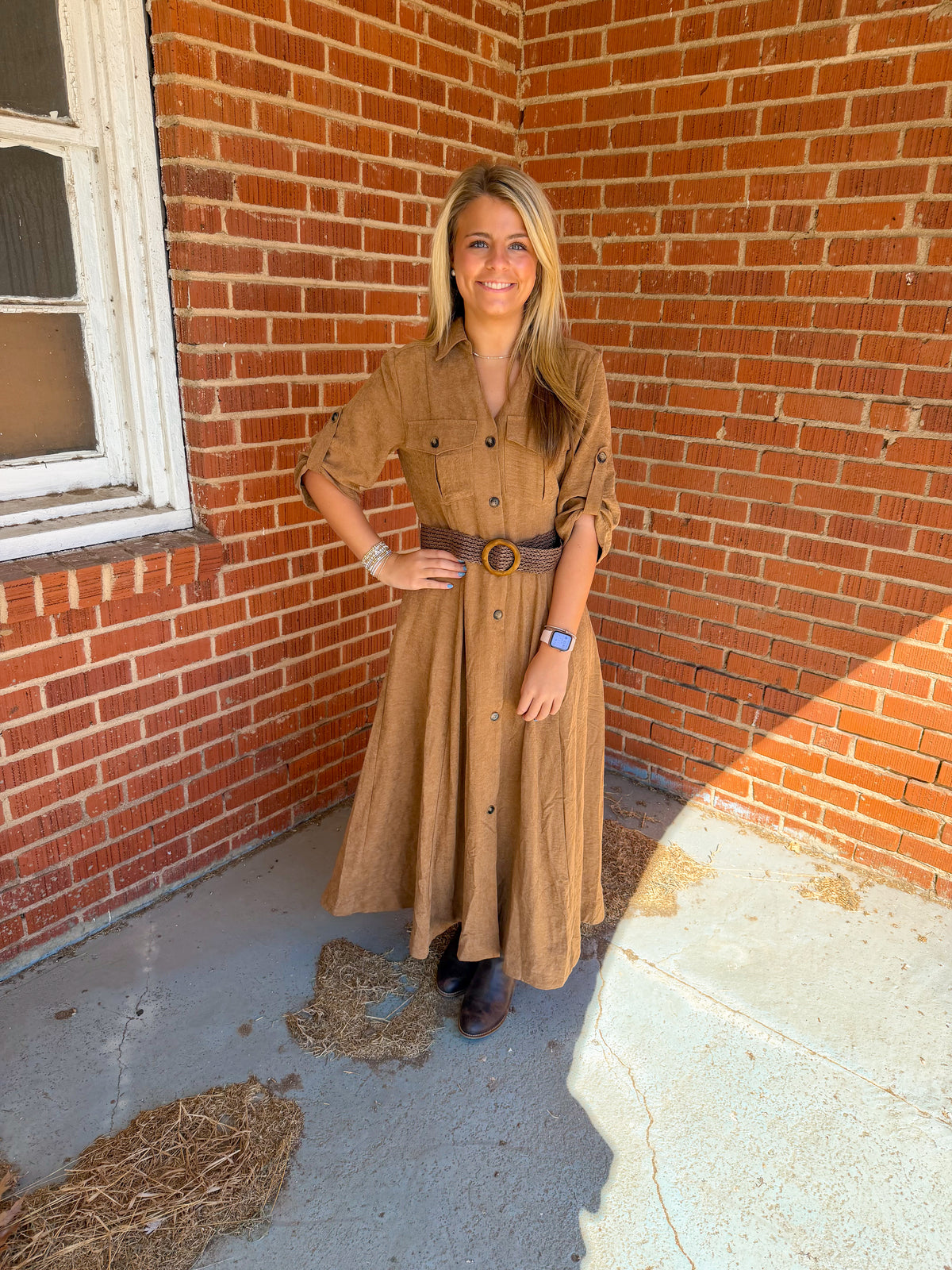 Southern Suede Darling Dress