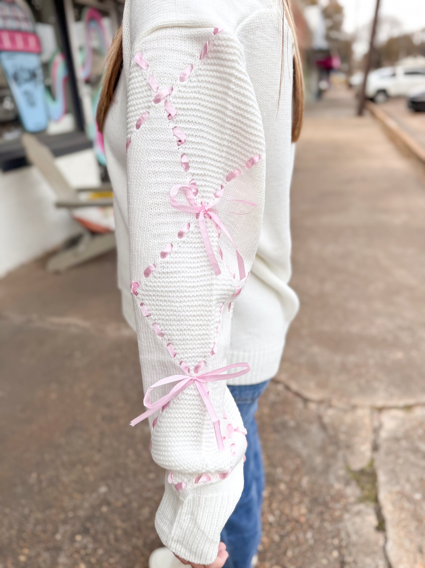 Ribbon Detail Cardigan