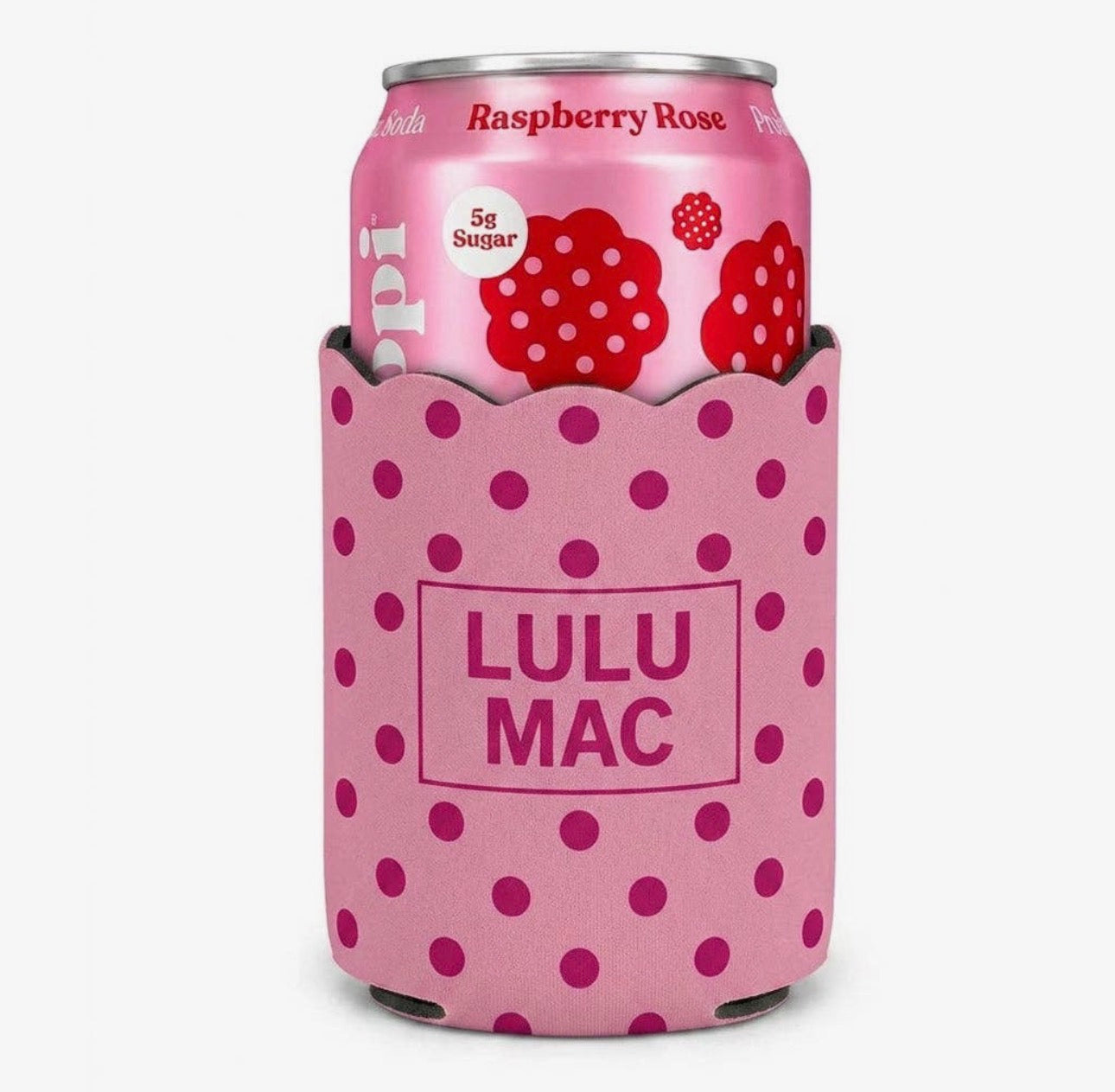 Lulu Mac Polka Dot Koozie (multiple colors)
