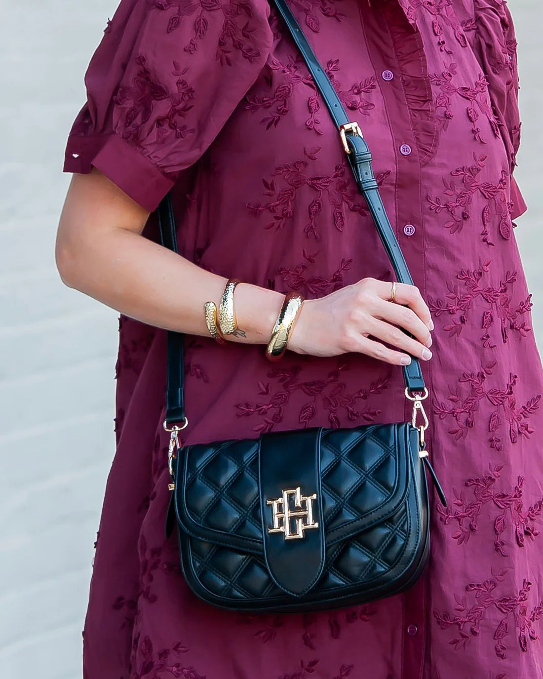 Griffin Crossbody - Black