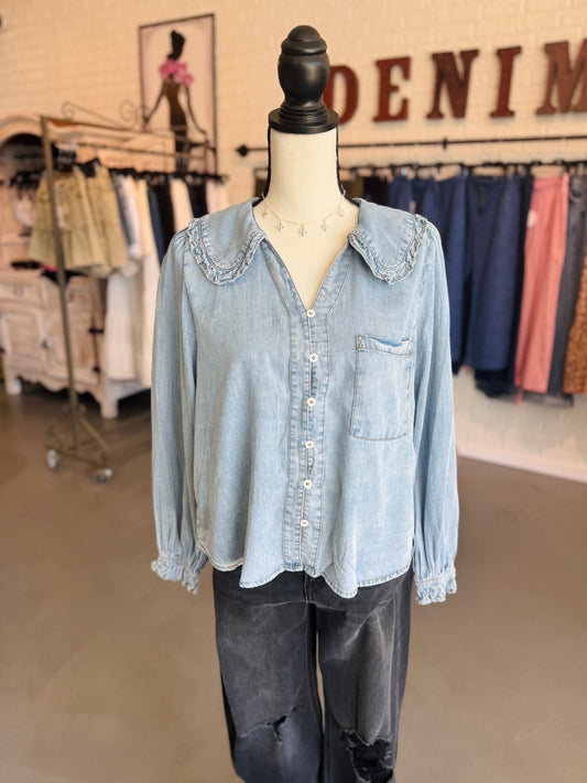 Denim Blouse