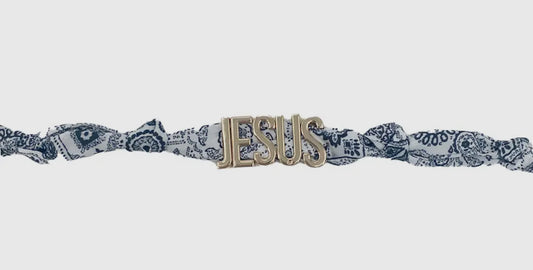 Jesus Scarf Necklace