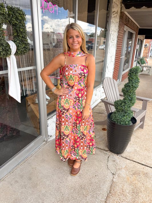 Garden Party Midi Dress