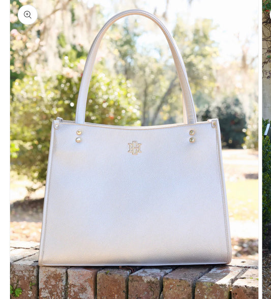 CH Winona tote- pearl