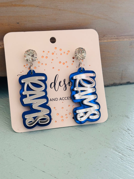 RAMS Spirit Earrings