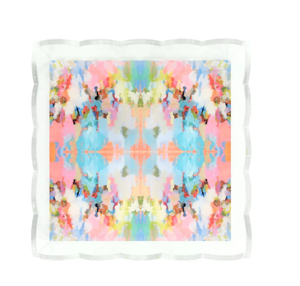 Brooks Avenue Scalloped Tray Small