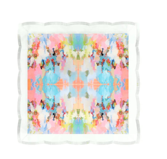 Brooks Avenue Scalloped Tray Small