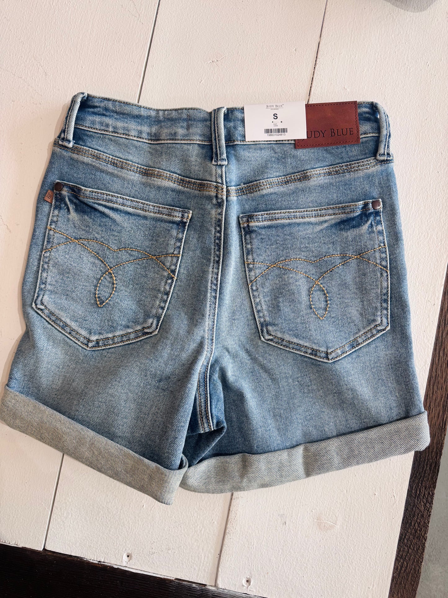 Light Wash Judy Blue Shorts