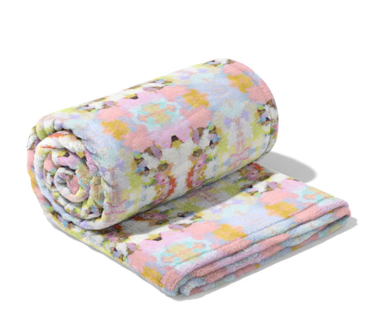 Brooks Avenue Pink Fleece Blanket