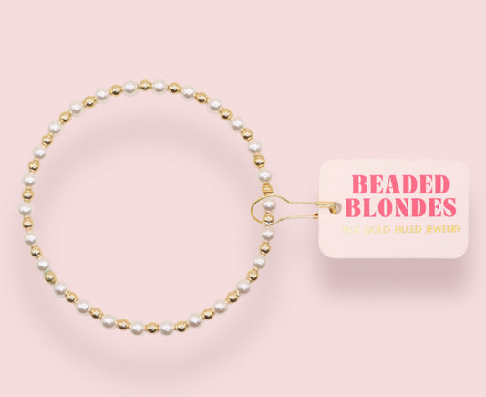 Luci Beaded Bracelet 3mm