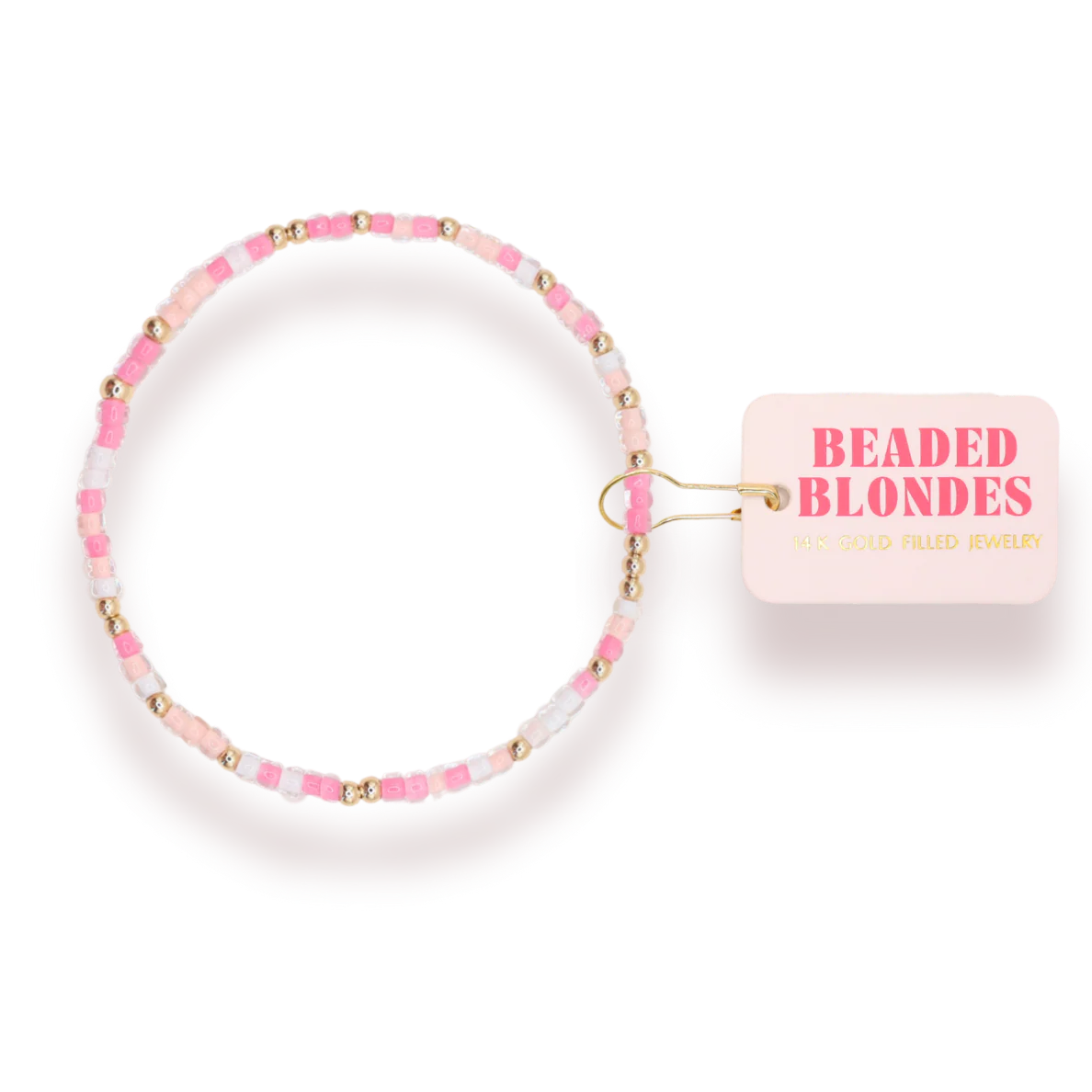 Rosey Pink Sprinkle Bracelet