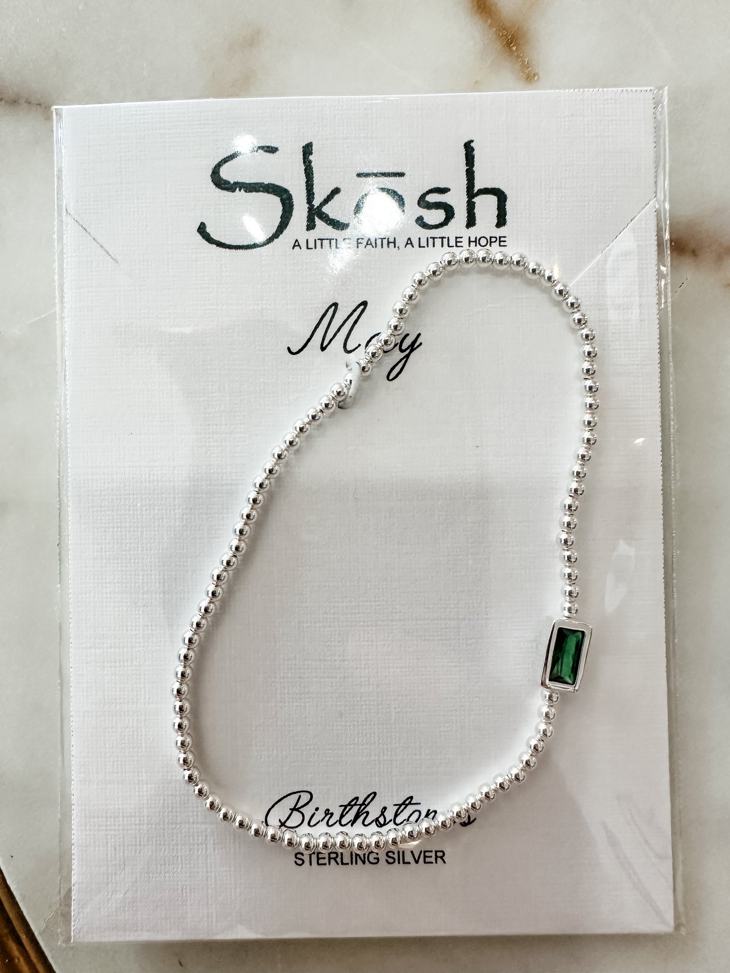 Skosh birthstone bracelets