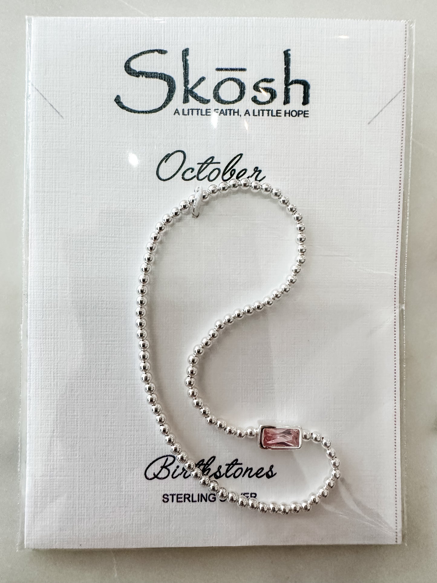 Skosh birthstone bracelets