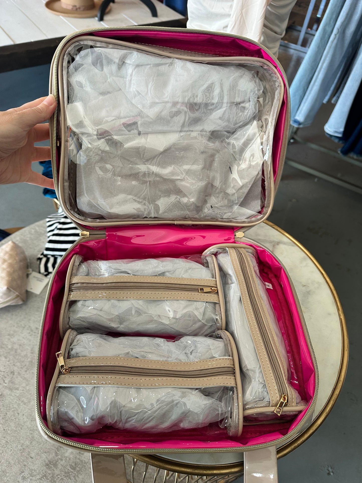 Punta Cana large makeup case