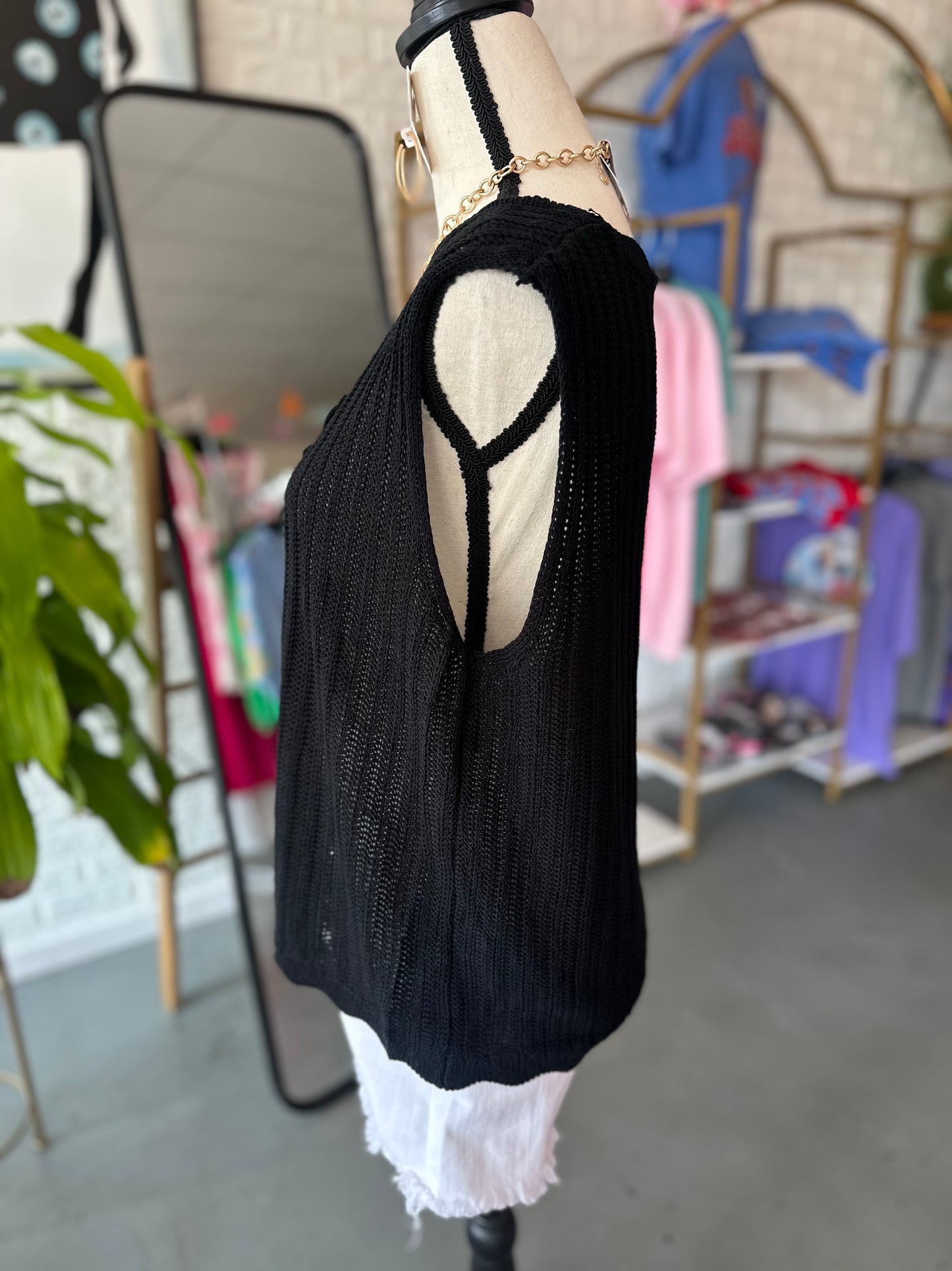 Scallop Summer Vest - Plus