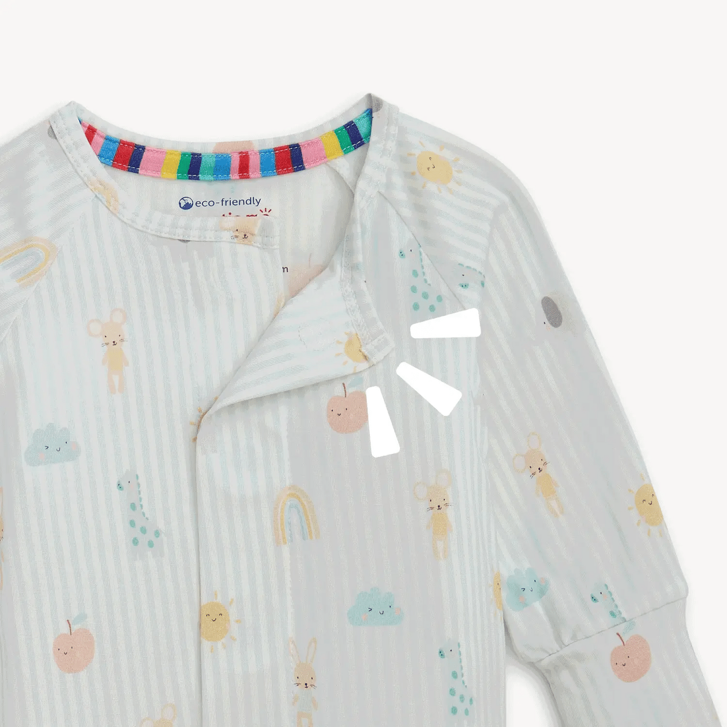 LULLABY SKY BLUE FOOTIE