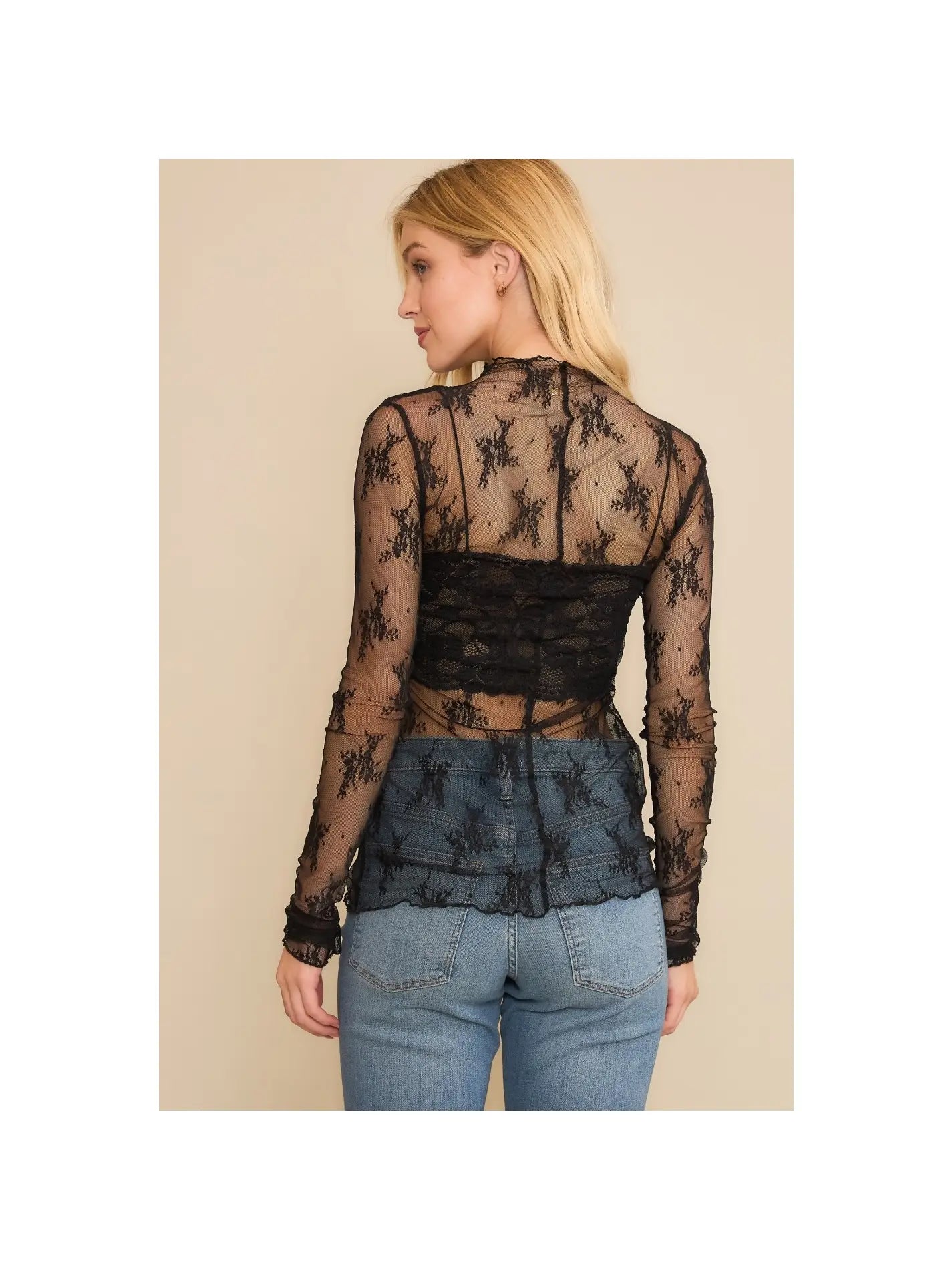 Lace Top Plus