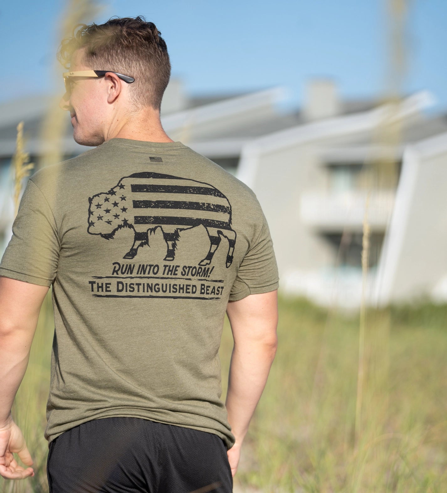 Run Into the Storm T Shirt