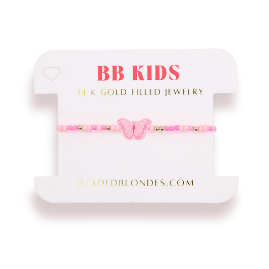 Butterfly Bracelet on Color (Kids)