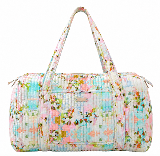 Brooks Avenue Signature Quilted Duffle Bag