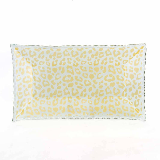 Leopard Rectangle Tray