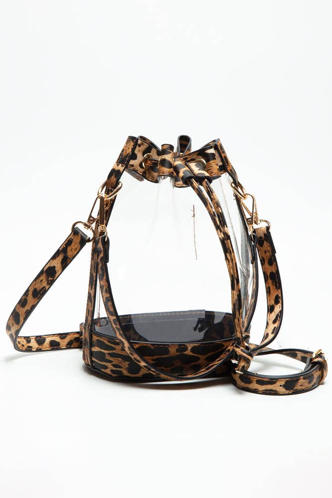 Clear Crossbody  Bucket