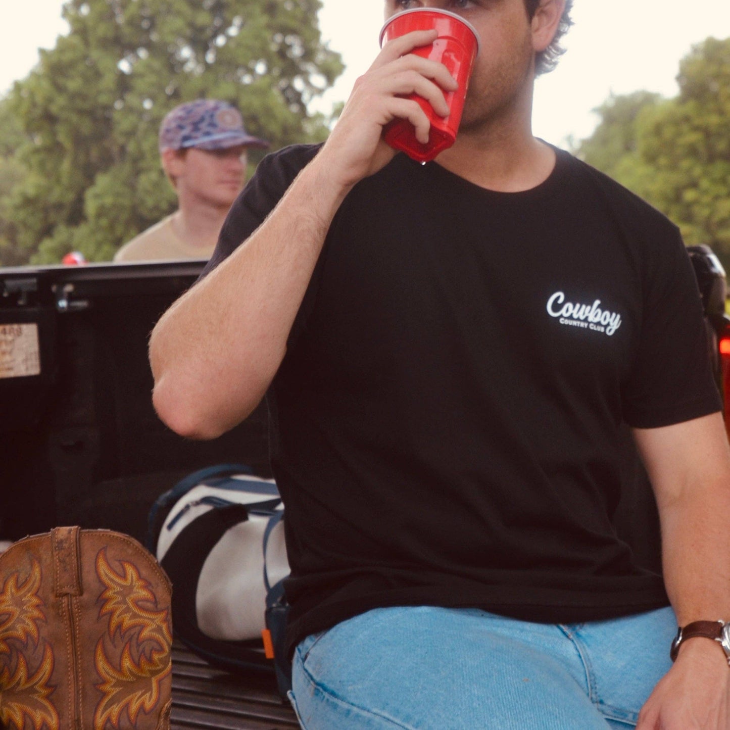 Cursive Club Graphic T-Shirt