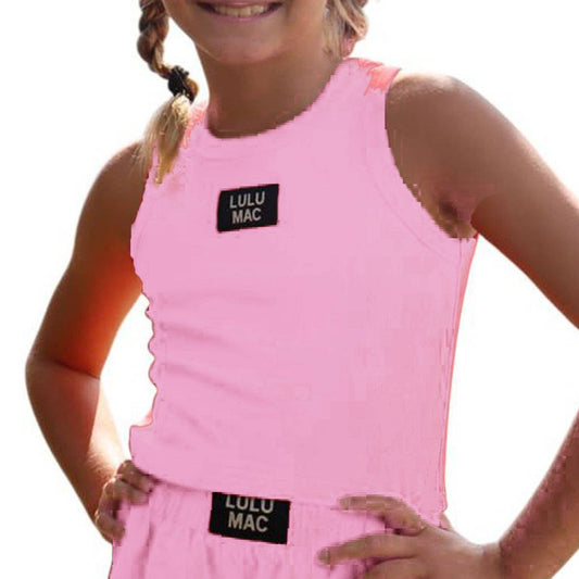 Youth Lulu Mac Light Pink Tank