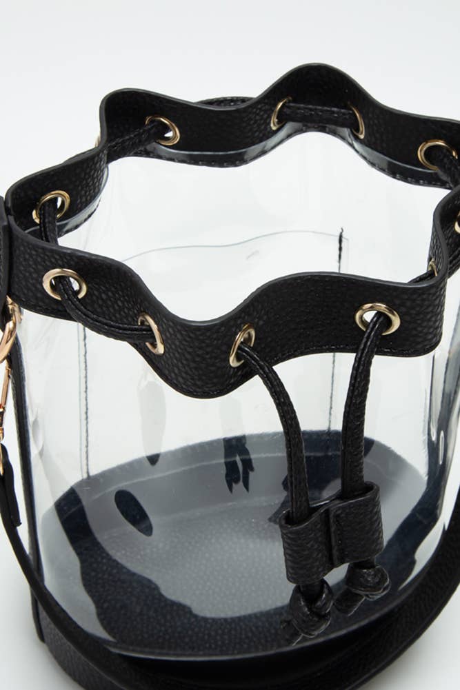 Clear Crossbody  Bucket