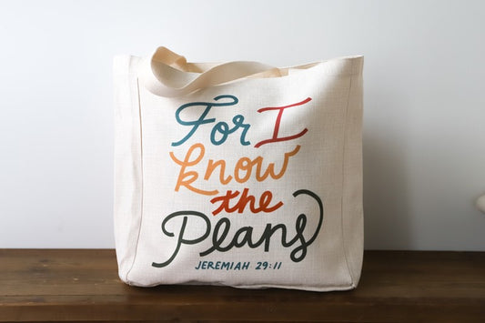 For I Know the Plans Tote